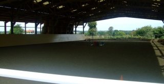  The riding school in the Nonchaux center 